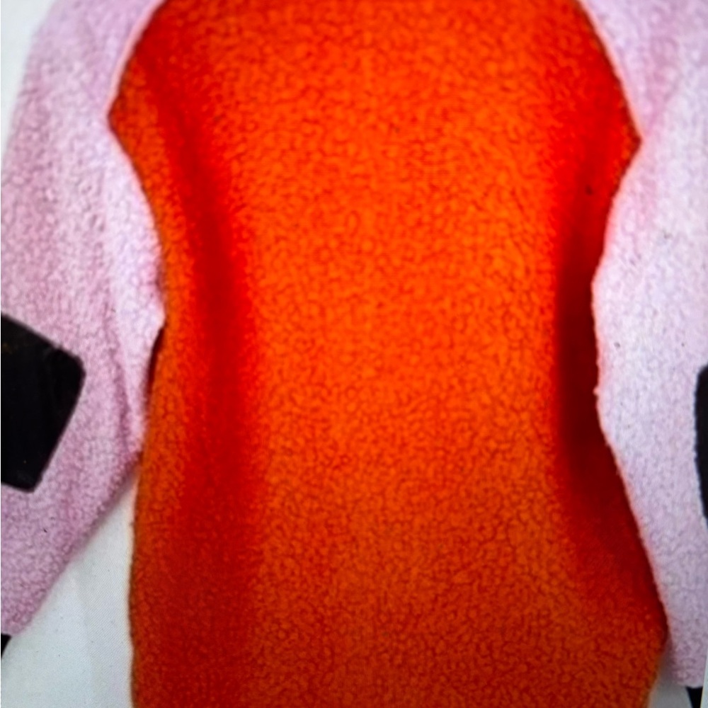 STAUD oversized Sherpa colorful women’s jacket XS. - Picture 3 of 9